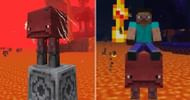 Striders can be ridden in Minecraft (Image via Minecraft)
